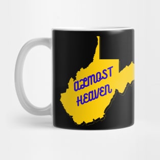 ALMOST HEAVEN WEST VIRGINIA Mug